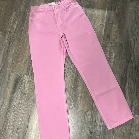 Zara Pink High Rise Jeans - Picture 4 of 6